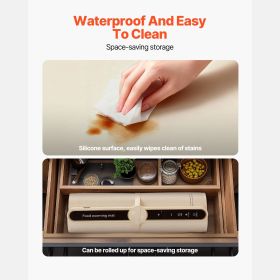 Electric Warming Tray, Food Warming Mat for Buffet, Rollable & Portable Silicone Food Warmer with 9 Adjustable Temperature Settings